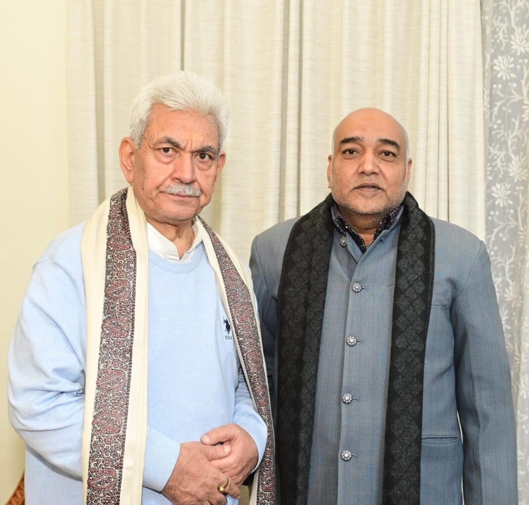 Prominent Gujjar Leader Calls on Lieutenant Governor to Advocate for Community Welfare