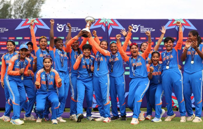 India Clinches Second Successive U-19 Women’s T20 World Cup Title with Dominant Nine-Wicket Victory Over South Africa
