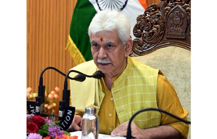 J&K Lieutenant Governor Emphasizes Full Eradication of Terrorism in Jammu Division