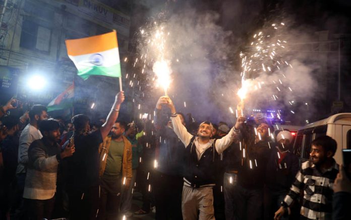Jammu & Kashmir Celebrates India’s Victory Over Pakistan in Champions Trophy