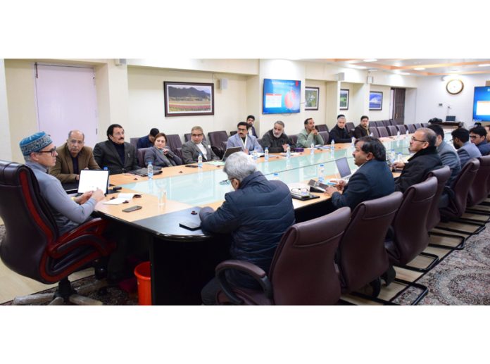 Chief Minister Omar Abdullah Holds Pre-Budget Consultations with Kashmir’s Public Representatives