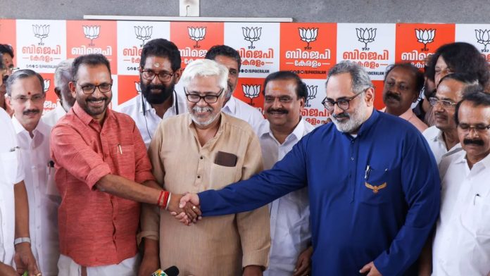 Rajeev Chandrasekhar Elected as Kerala BJP President