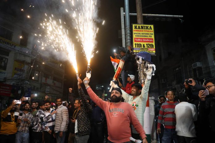 Jubilant Celebrations Across J&K as India Clinches ICC Champions Trophy