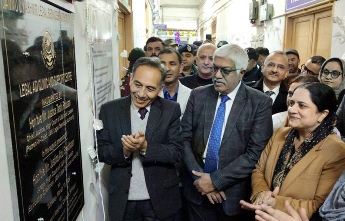 Legal Aid Clinic & Support Centre Inaugurated at GMC Srinagar