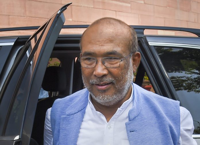Ex-CM Biren Singh Raises Concerns Over Refugee Settlement in Manipur ποΈπ’
