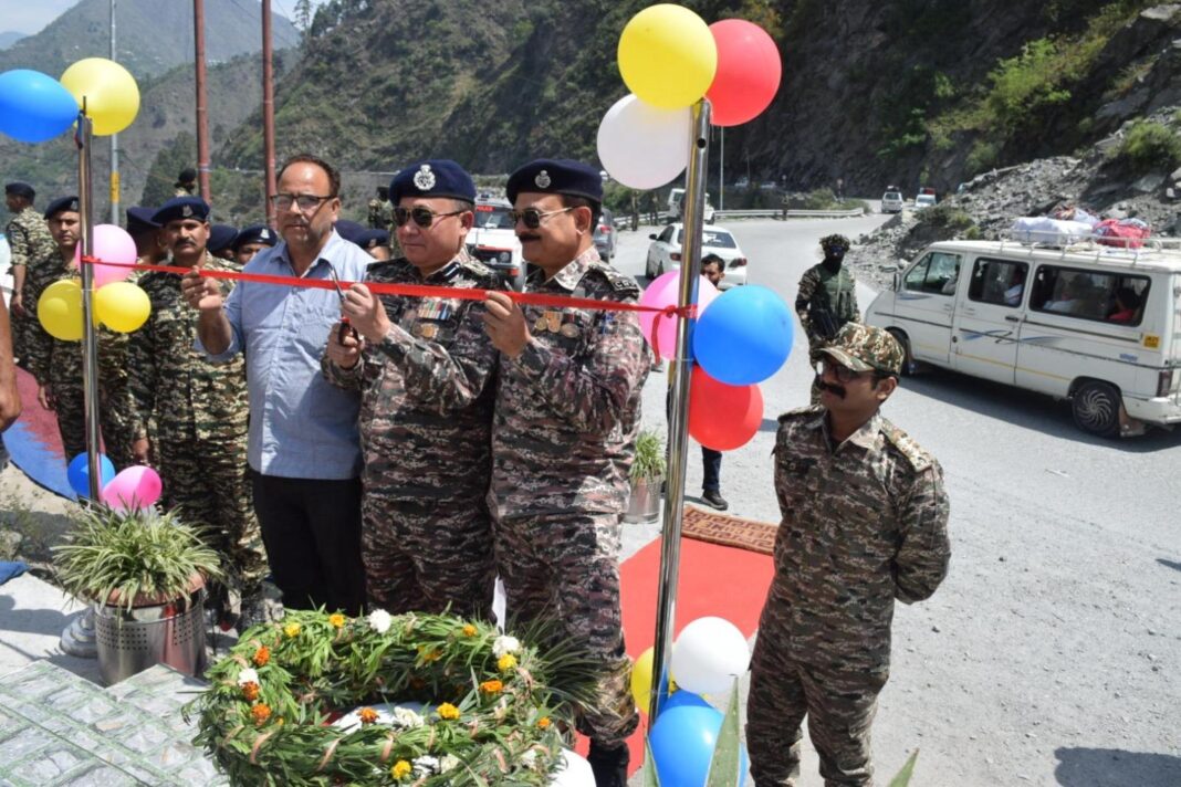 84 Bn CRPF unveils the memorial stone of its brave hearts at Digdol Ramban