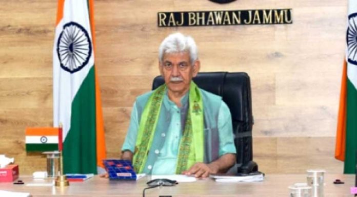 LG Manoj Sinha Reviews J&K Security; Orders Strong Action to Eliminate Terror Ecosystem