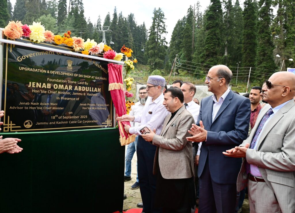 Omar Abdullah Unveils Gulmarg Convention Centre, Aims for Asia’s Davos