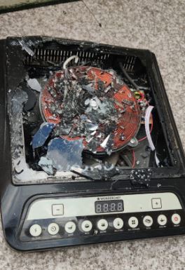 Wonder Chef Induction Blast in Gangyal – Major Tragedy Averted