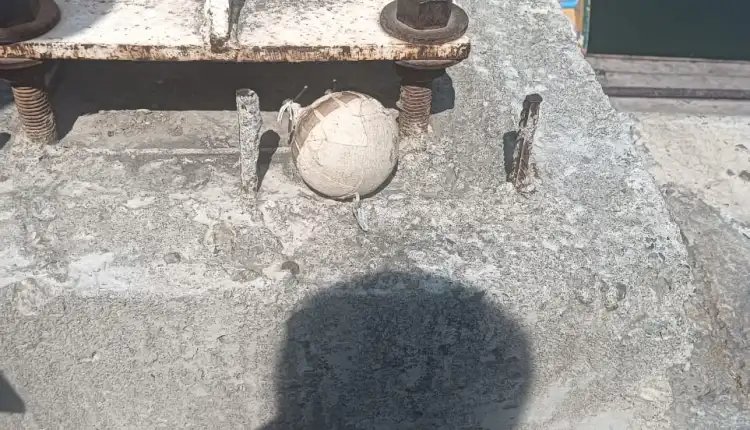 Bomb disposal squad managing controlled explosion near Dal Lake