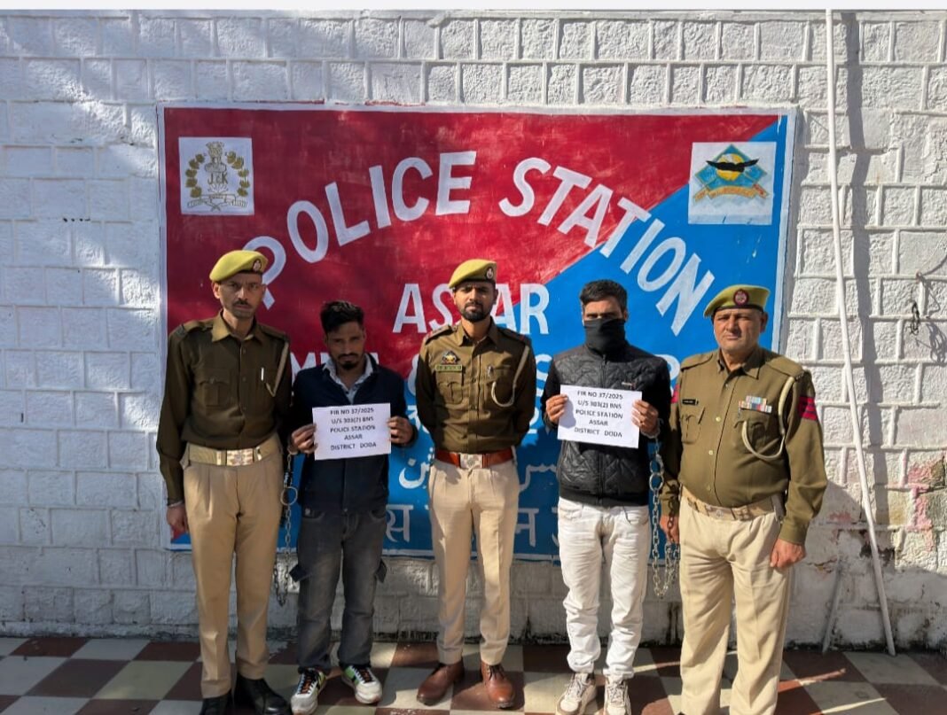 Doda Police Solves Motorcycle Theft Case in 48 Hours