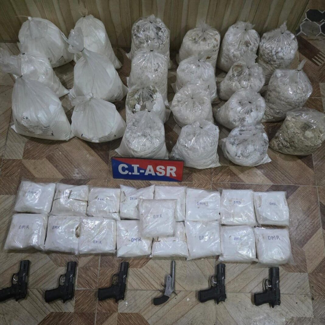 Punjab Police Arrests Two Linked To International Smuggling Racket, Recover 10 Kg ICE, 4 Kg Heroin