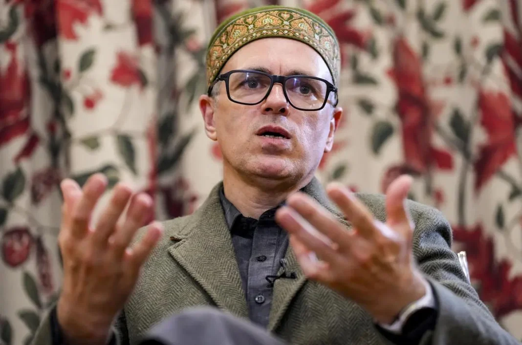 Omar Abdullah speaking about TVK government formation in Tamil Nadu