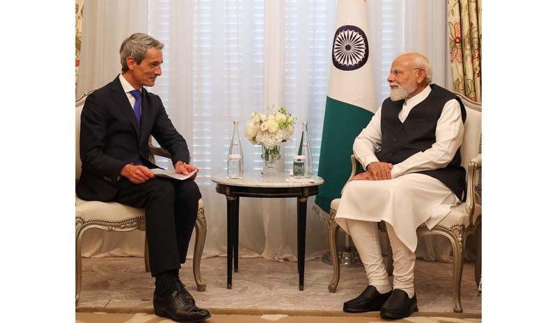 PM Modi Meets Top French CEOs, Highlights India as a Trusted Global Partner