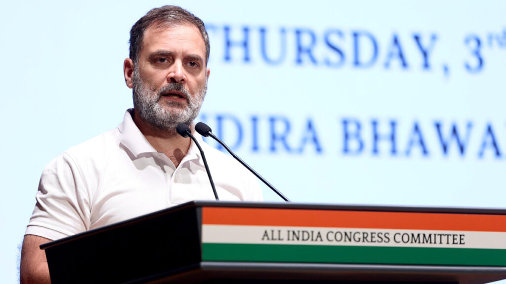 Rahul Gandhi Condemns Kulgam Terror Attack, Calls for Action